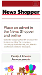 Mobile Screenshot of adbooker.newsshopper.co.uk